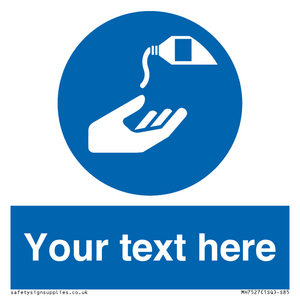 Custom Use barrier cream